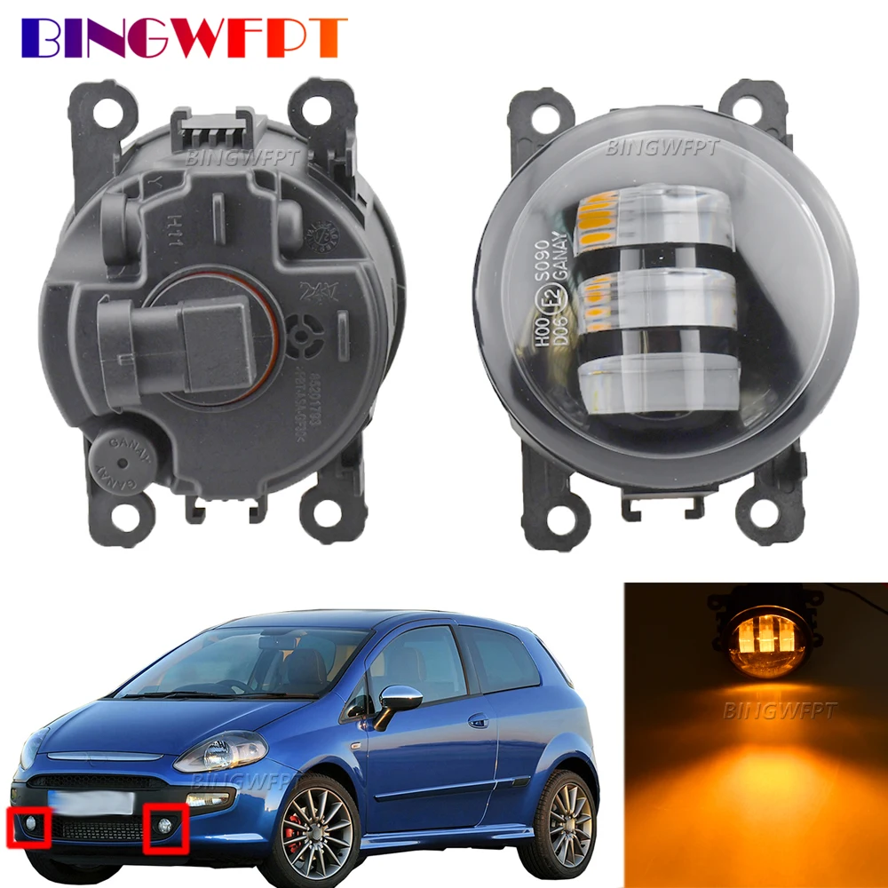 LED Bumper Fog Light Lamp Assembly Daytime Running DRL For Fiat Punto Evo 2009 2010 2011 2012
LED Bumper Fog Light Lamp Assembly Daytime Running DRL For Fiat Punto Evo 2009 2010 2011 2012