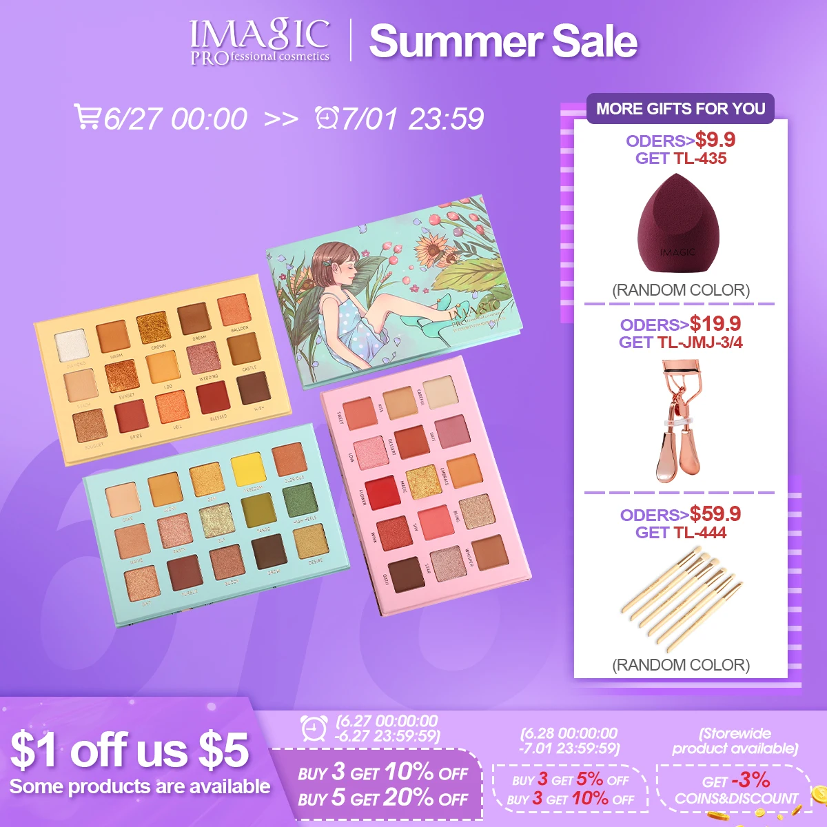 IMAGIC 15-Color Makeup Eyeshadow Palette Eye Pigments Matte Glitter Shimmer Soft Touch Long Lasting Pearlescent Korean Cosmetics
IMAGIC 15-Color Makeup Eyeshadow Palette Eye Pigments Matte Glitter Shimmer Soft Touch Long Lasting Pearlescent Korean Cosmetics