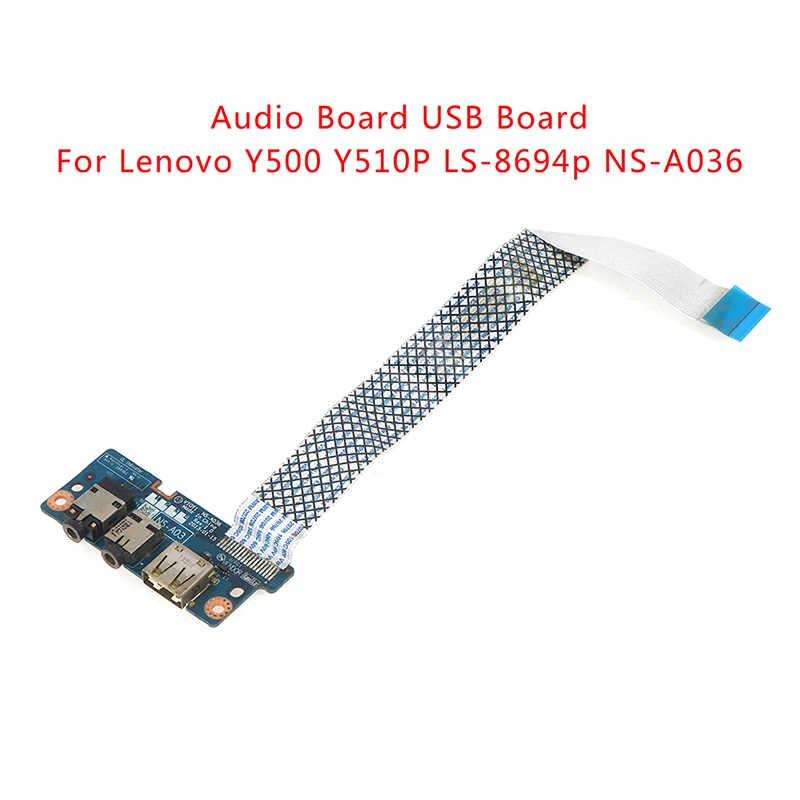 Аудиоплата для Lenovo Ideapad Y500 Y510P, USB-плата, LS-8694p 
Аудиоплата для Lenovo Ideapad Y500 Y510P, USB-плата, LS-8694p