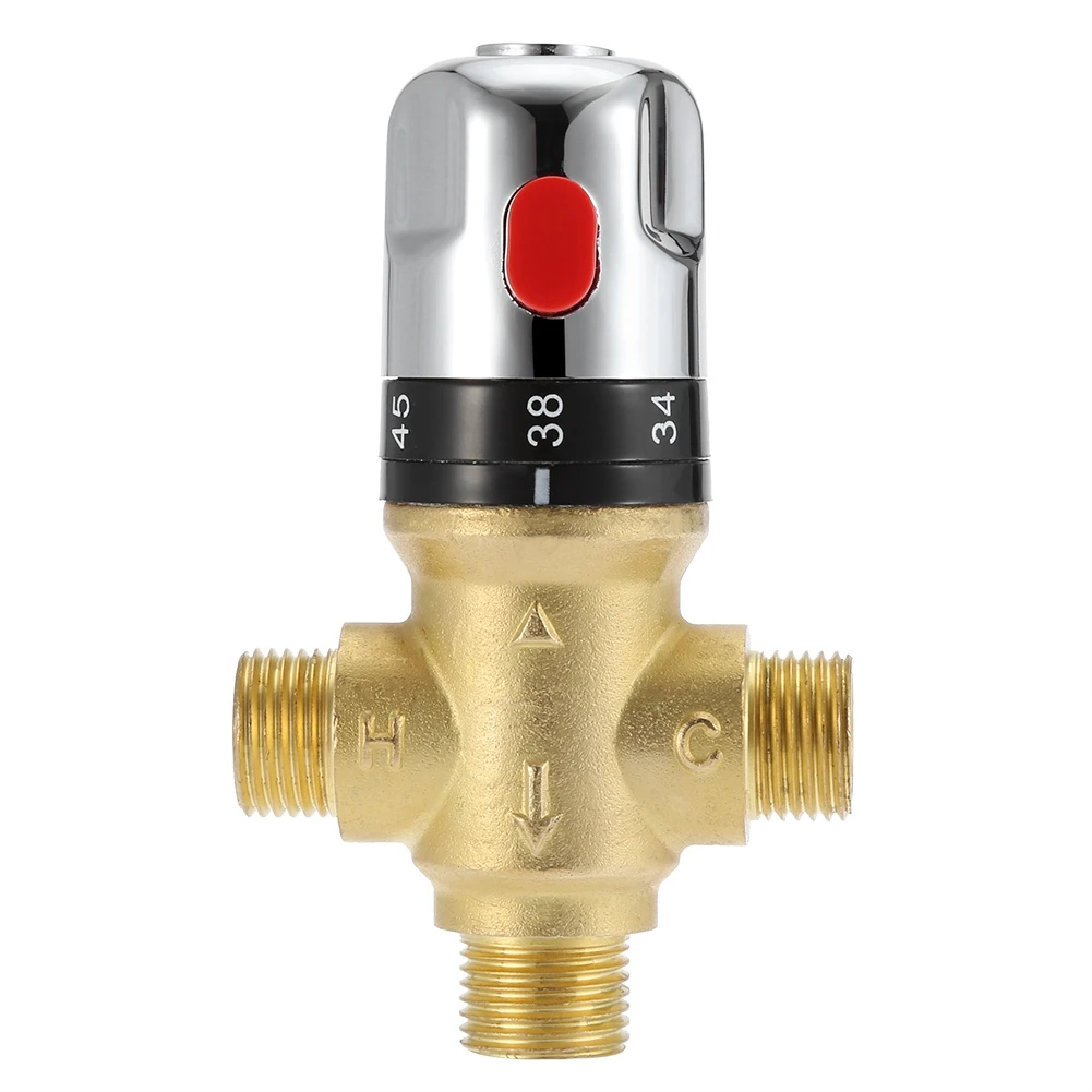 Brass Thermostatic Mixing Valve Bathroom Faucet Temperature Mixer Control Thermostatic Valve control control
Brass Thermostatic Mixing Valve Bathroom Faucet Temperature Mixer Control Thermostatic Valve control control