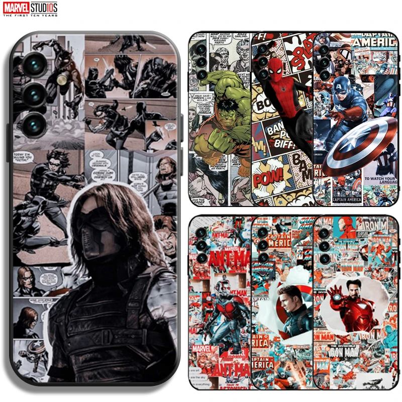 Marvel Avengers Phone Case For Samsung Galaxy A13 5G Black Silicone Cover Carcasa Bumper Funda Coque
Marvel Avengers Phone Case For Samsung Galaxy A13 5G Black Silicone Cover Carcasa Bumper Funda Coque