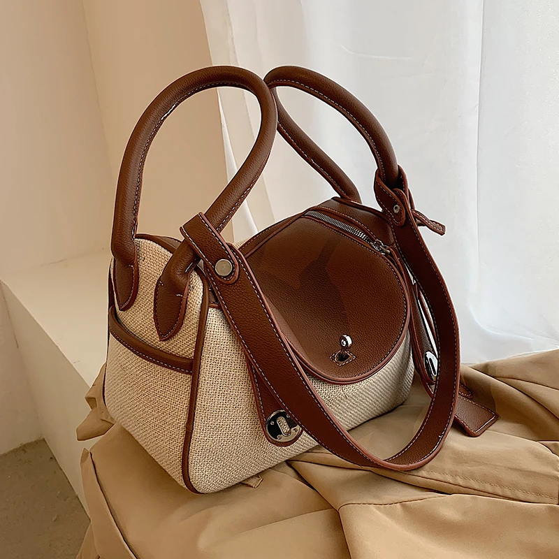 Large Capacity Women's Bag 2022 New Fashion Canvas Shoulder Tote Bag Purses and Handbags Designer High Quality Luxury Brand
Large Capacity Women's Bag 2022 New Fashion Canvas Shoulder Tote Bag Purses and Handbags Designer High Quality Luxury Brand