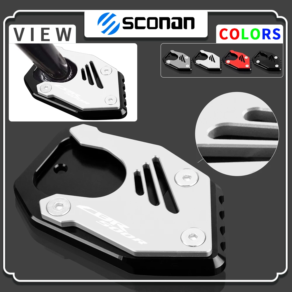 For HONDA CBR500R CBR 500R CBR500 R Motorcycle Kickstand Foot Side Stand Extension Pad Support Plate Enlarge Stand 2013 - 2020
For HONDA CBR500R CBR 500R CBR500 R Motorcycle Kickstand Foot Side Stand Extension Pad Support Plate Enlarge Stand 2013 - 2020
