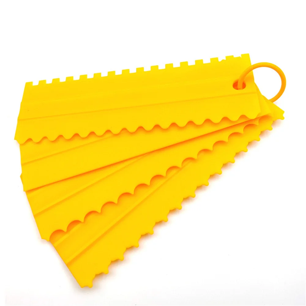 Plastic Cake Scraper Hhickened Multifunctional Cake Icing Scraper 4pcs Dough Scraper
Plastic Cake Scraper Hhickened Multifunctional Cake Icing Scraper 4pcs Dough Scraper