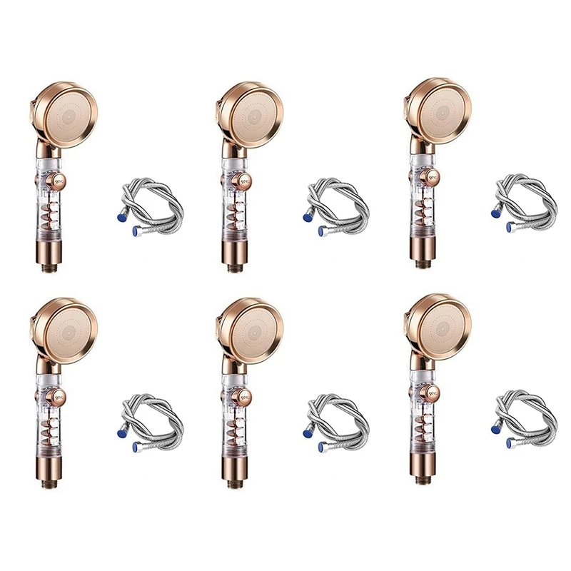 6X High Pressure Rainfall Shower Head, Turbocharg Shower Head,Adjustable Switch Turbo Spa Massage Shower,3 Jet Type
6X High Pressure Rainfall Shower Head, Turbocharg Shower Head,Adjustable Switch Turbo Spa Massage Shower,3 Jet Type
