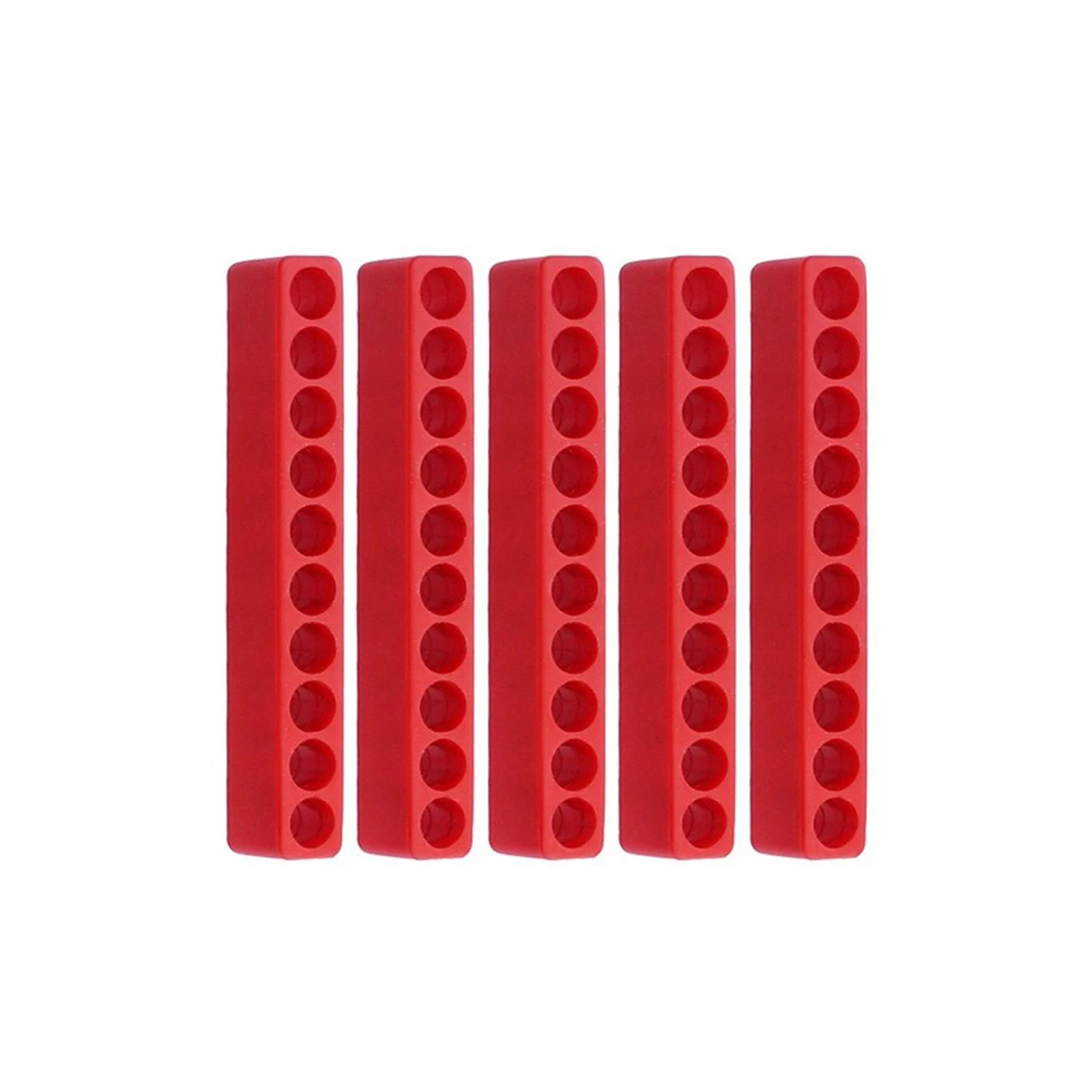 5Pcs 10 Hole 1/4 Hex Shank Screwdriver Bit Holder Plastic Screwdriver Bits Storage Strip Hand Tool Accessories
5Pcs 10 Hole 1/4 Hex Shank Screwdriver Bit Holder Plastic Screwdriver Bits Storage Strip Hand Tool Accessories
