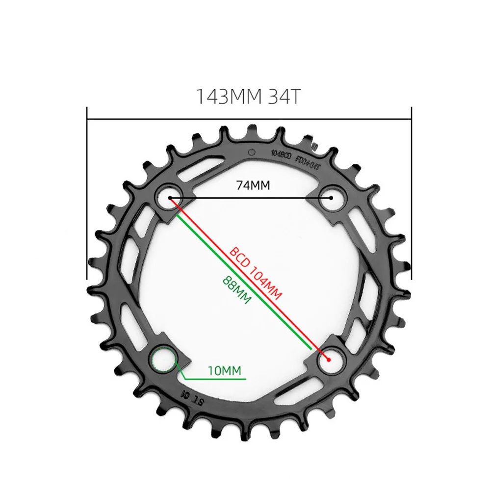Bicycle Narrow Wide Chainring 34/36/38T Chain Wheel MTB Sprocket Tooth Mountain Bicycle Crankset Plate Parts Bike Accessories
Bicycle Narrow Wide Chainring 34/36/38T Chain Wheel MTB Sprocket Tooth Mountain Bicycle Crankset Plate Parts Bike Accessories