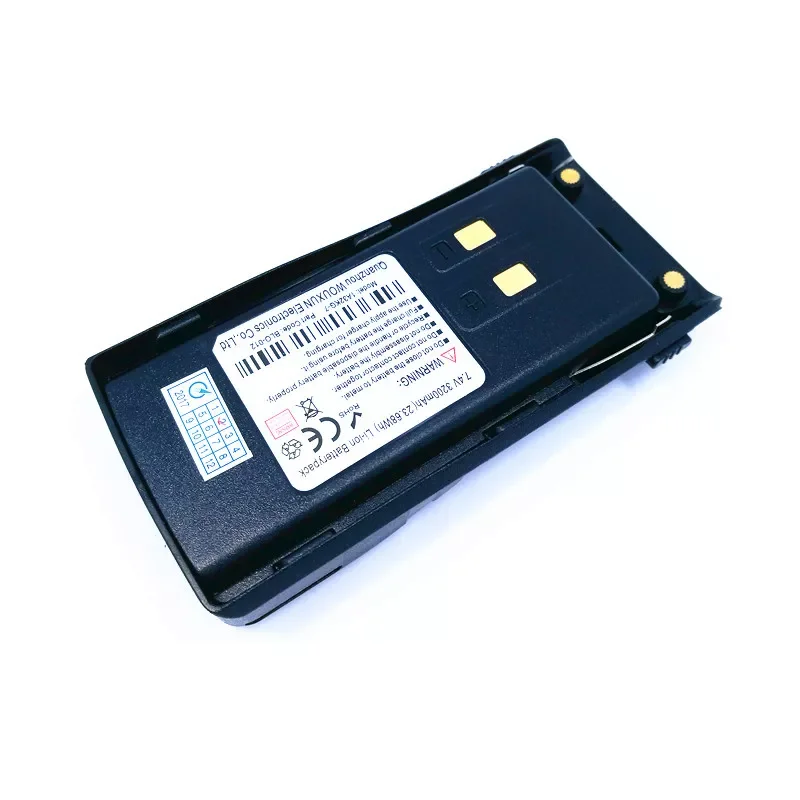 Литий-ионный аккумулятор большой емкости 3200 В постоянного тока мАч (Вт-ч) для двухсторонней радиосвязи
Литий-ионный аккумулятор большой емкости 3200 В постоянного тока мАч (Вт-ч) для двухсторонней радиосвязи