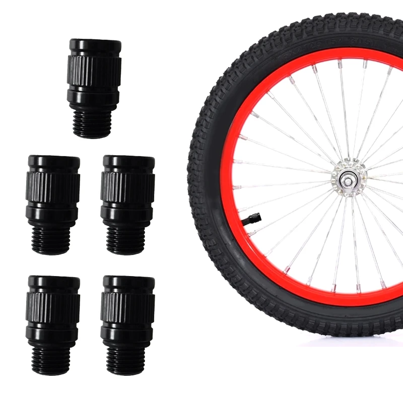 Bicycle Valve Adapter Pump Chuck Gas Nozzle Air Valve Mountain Road Bike Conversion Head Converter Tube Quick Connect 5x 
Bicycle Valve Adapter Pump Chuck Gas Nozzle Air Valve Mountain Road Bike Conversion Head Converter Tube Quick Connect 5x