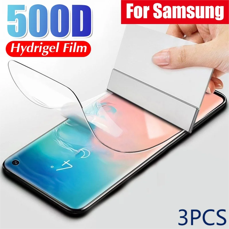 3PCS Hydrogel Film For Samsung Galaxy S22 S21 FE 5G Screen Protector On Galaxy A53 A73 A33 A23 A13 A23 A52 A72 A22 5G film
3PCS Hydrogel Film For Samsung Galaxy S22 S21 FE 5G Screen Protector On Galaxy A53 A73 A33 A23 A13 A23 A52 A72 A22 5G film