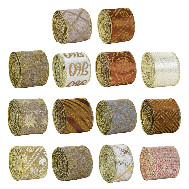 2M Long Christmas Ribbon 1 Roll Line Cloth DIY Bowknot Ornament Gift Wrapping for Christmas Party Guest Gift Wrapping
2M Long Christmas Ribbon 1 Roll Line Cloth DIY Bowknot Ornament Gift Wrapping for Christmas Party Guest Gift Wrapping
