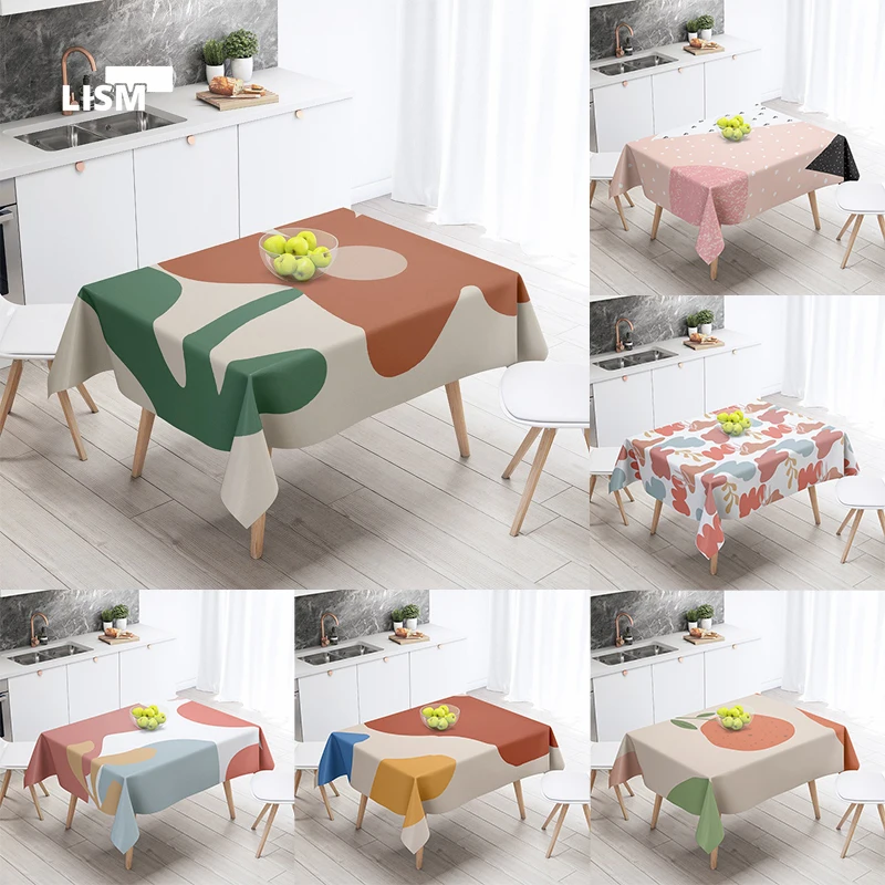Morandi Nordic Style Dust Proof Tablecloth Simple and Lovely Living Room Kitchen Rectangular Table Cover Art Abstract Home Decor
Morandi Nordic Style Dust Proof Tablecloth Simple and Lovely Living Room Kitchen Rectangular Table Cover Art Abstract Home Decor