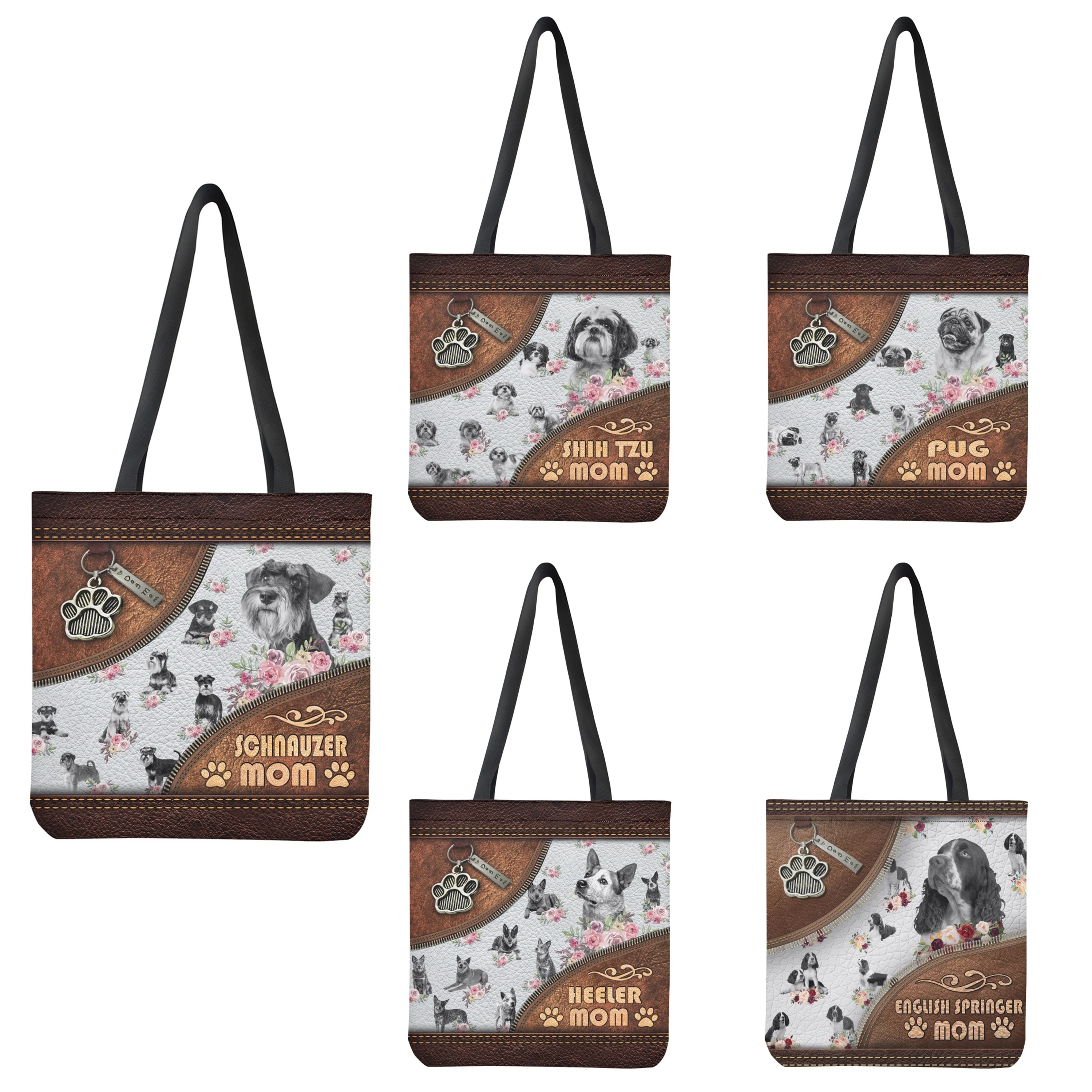 FORUDESIGNS Personalized for Women Tote Bags With Schnauzer Printing Reusable Shopping Bags Handbags Traveling School Tote 2023
FORUDESIGNS Personalized for Women Tote Bags With Schnauzer Printing Reusable Shopping Bags Handbags Traveling School Tote 2023