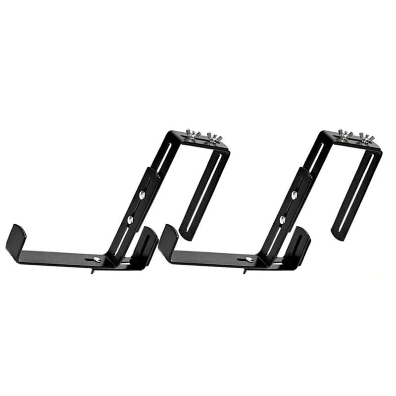 3 Pair Hook Trough Plant Pot Hanging Hooks Rail Balcony Planter Holder Brackets Iron Hooks Height Adjustable Hook -S
3 Pair Hook Trough Plant Pot Hanging Hooks Rail Balcony Planter Holder Brackets Iron Hooks Height Adjustable Hook -S