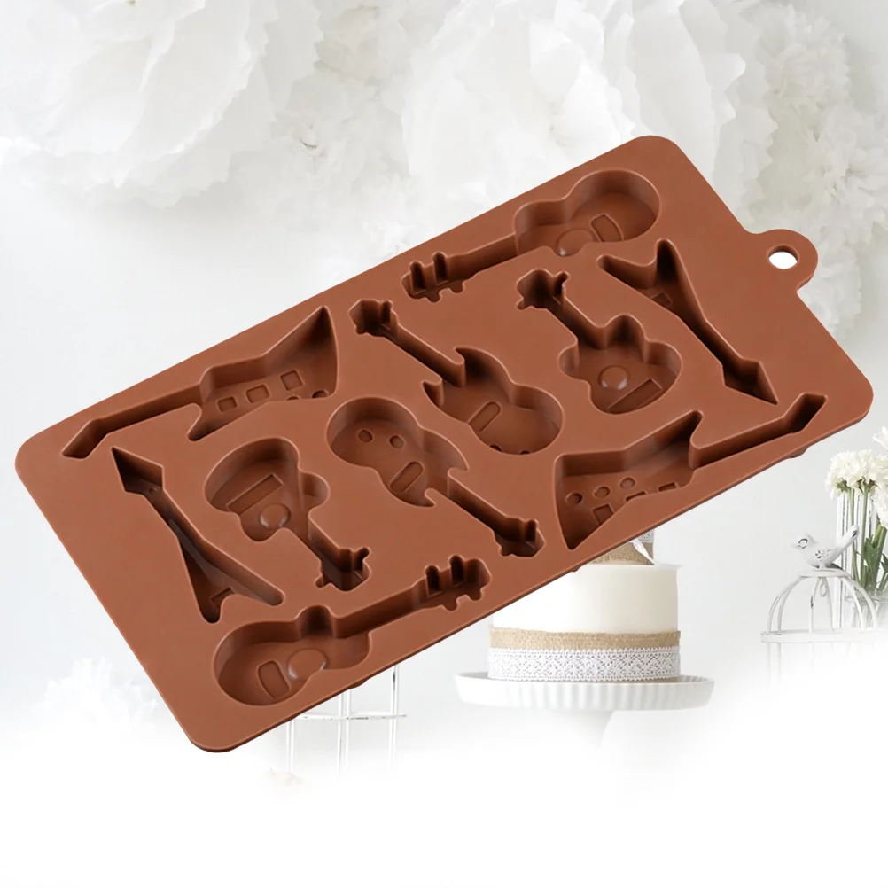 Mold Silicone Molds Cake Chocolate Candy Guitar Ice Baking Tray Cube Musical Party Making Fondant Cookie Dessert Gummy Shapes
Mold Silicone Molds Cake Chocolate Candy Guitar Ice Baking Tray Cube Musical Party Making Fondant Cookie Dessert Gummy Shapes