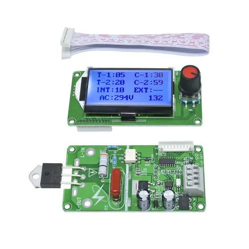 100 A/40 LCD Display Digital Double Pulse Encoder Spot Welder Welder Transformer Controller Board
100 A/40 LCD Display Digital Double Pulse Encoder Spot Welder Welder Transformer Controller Board