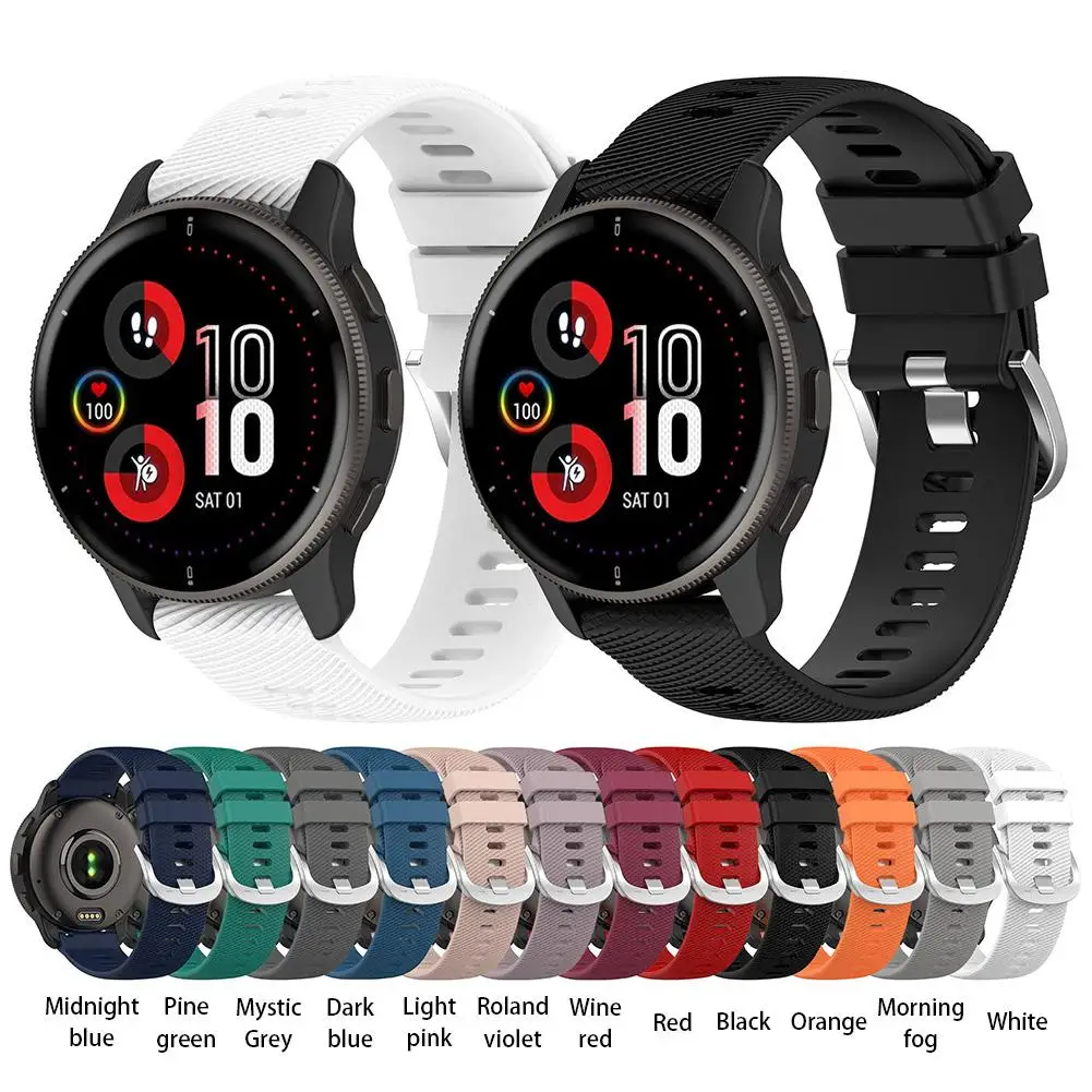 Ремешок силиконовый для наручных часов, браслет для Garmin CAME SQ, Vivoactive3 4 Forerunner245, для Amazfit BipS/U, 20 мм
Ремешок силиконовый для наручных часов, браслет для Garmin CAME SQ, Vivoactive3 4 Forerunner245, для Amazfit BipS/U, 20 мм