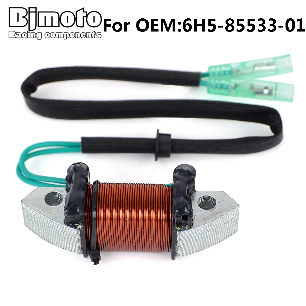 6H5-85533-01 Motorcycle Generator Stator Coil For Yamaha 25Q EOS/L 40 TL/UL(H)R K40J M(E/O)S/L P50 S/L (PRO) 50D EMTOS/L
6H5-85533-01 Motorcycle Generator Stator Coil For Yamaha 25Q EOS/L 40 TL/UL(H)R K40J M(E/O)S/L P50 S/L (PRO) 50D EMTOS/L