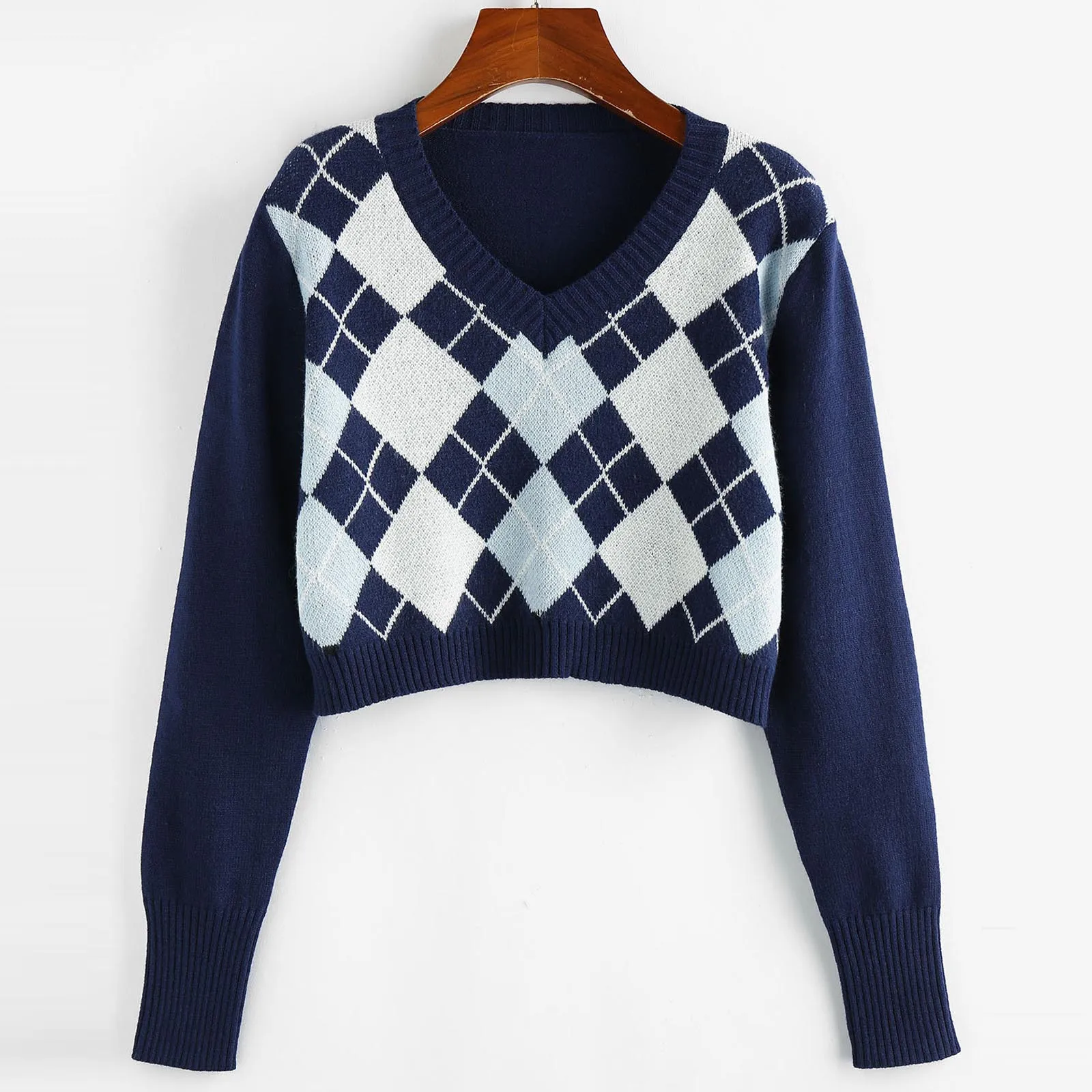 Women'S Knitwear Elegant Long Sleeve Sweaters Ladies Tank Top Button Shirts Black White Checkerboard Print Knitted Female Jumper
Women'S Knitwear Elegant Long Sleeve Sweaters Ladies Tank Top Button Shirts Black White Checkerboard Print Knitted Female Jumper