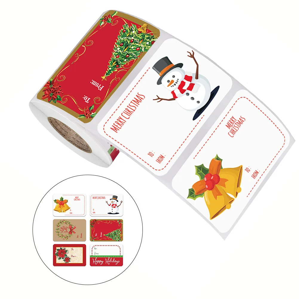 1roll/250pieces Christmas Style Holiday Sticker Labels Decoration Presents Wrapping Gift Name Tag Stickers Xmas DIY Supplies
1roll/250pieces Christmas Style Holiday Sticker Labels Decoration Presents Wrapping Gift Name Tag Stickers Xmas DIY Supplies