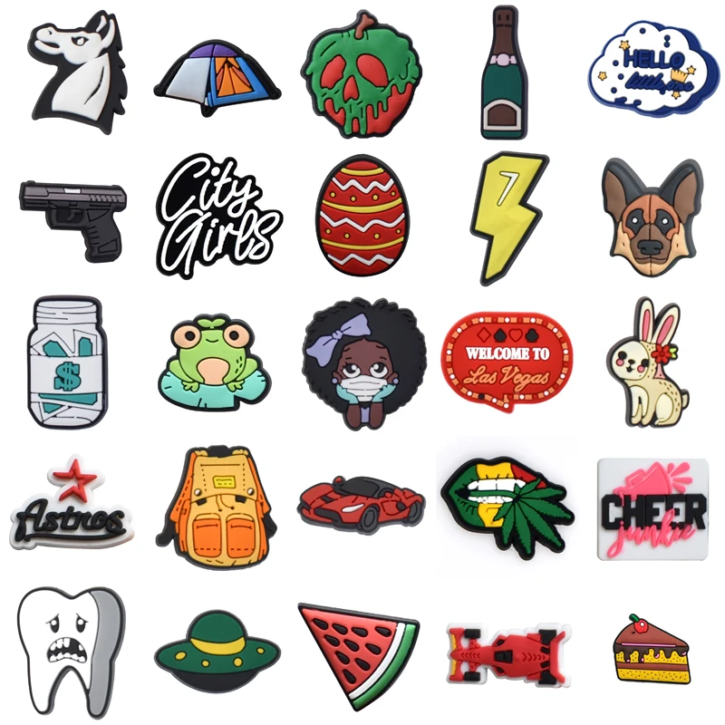 Packs Shoe Charms Boy Para Pins Kids Set Jeans Wholesale Bulk Girl Women Charm Gifts Men Decorations for Crocs Shoes Accessories
Packs Shoe Charms Boy Para Pins Kids Set Jeans Wholesale Bulk Girl Women Charm Gifts Men Decorations for Crocs Shoes Accessories