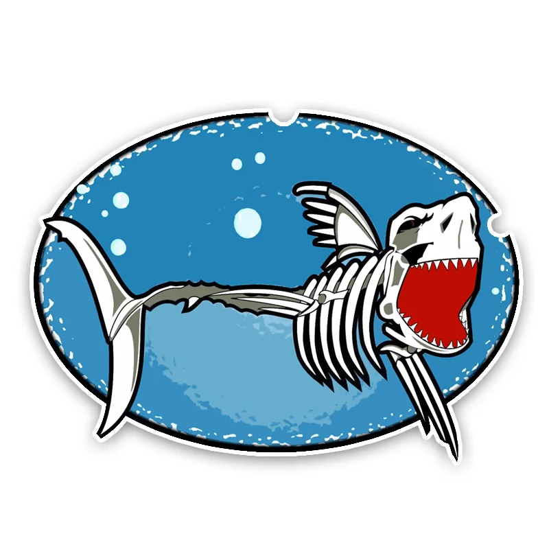 Interesting Cartoon The Bone Shark Colored High Quality Bumper Trunk Laptop Rear Windshield Car Sticker Decoration PVC15x11cm
Interesting Cartoon The Bone Shark Colored High Quality Bumper Trunk Laptop Rear Windshield Car Sticker Decoration PVC15x11cm