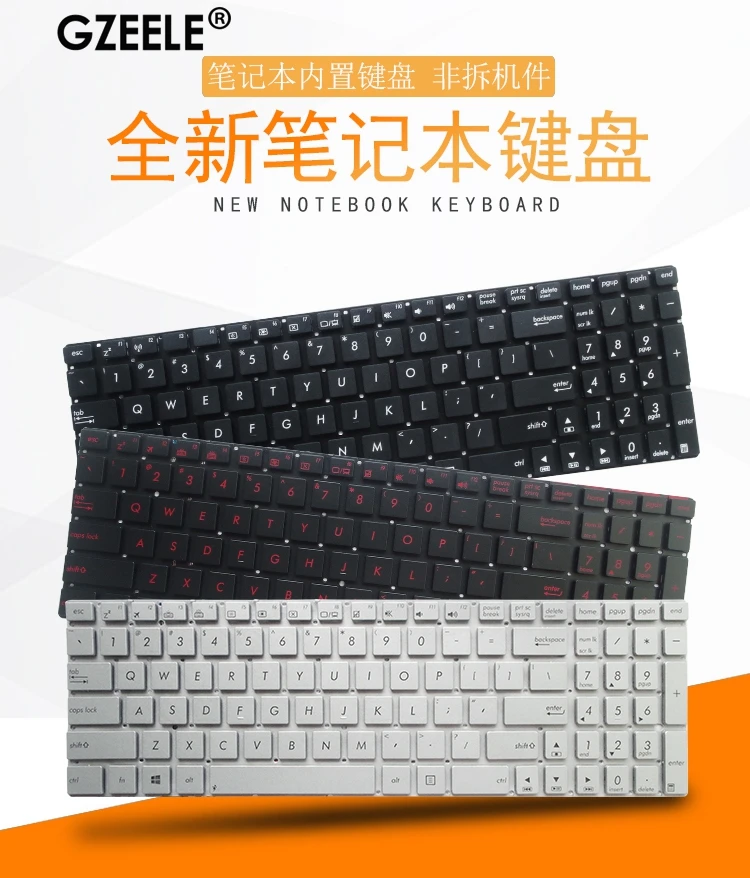 US/RU Russian Laptop keyboard for ASUS N56 N56V U500VZ N76 R500V R505 N550 N750 Q550 N550 N550J G550J Q550 /J/JV/G backlit
US/RU Russian Laptop keyboard for ASUS N56 N56V U500VZ N76 R500V R505 N550 N750 Q550 N550 N550J G550J Q550 /J/JV/G backlit
