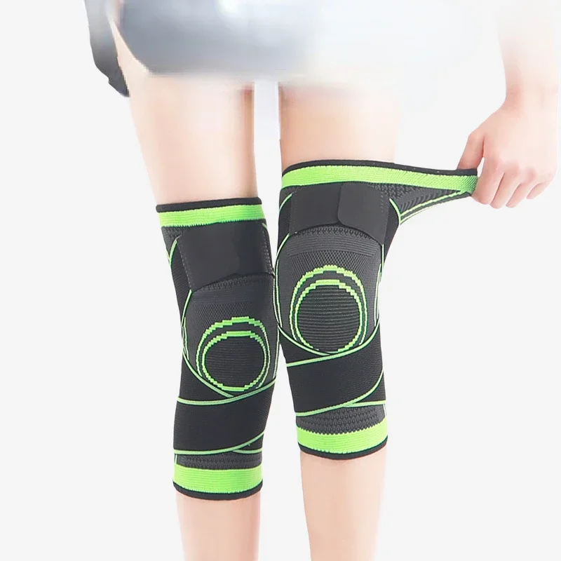 

1PCS Knee Pads for Pain Kinesiology Tape Sport Kneepad Meniscus and Ligament Support Joint Sports Safety Fitness Body Kneepads