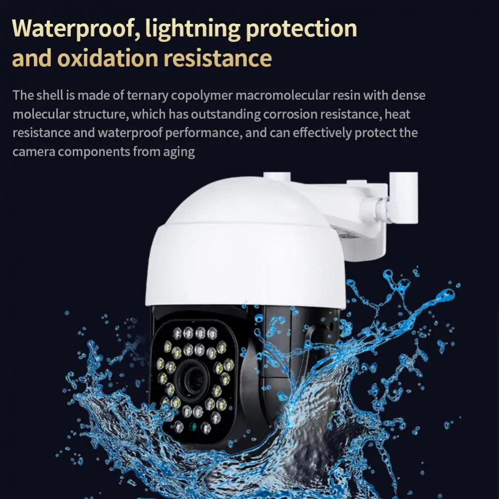 1080P Wireless HD Home IP Camera Monitoring WIFI Remote 2MP Waterproof Night Infrared Surveillance Camera
1080P Wireless HD Home IP Camera Monitoring WIFI Remote 2MP Waterproof Night Infrared Surveillance Camera