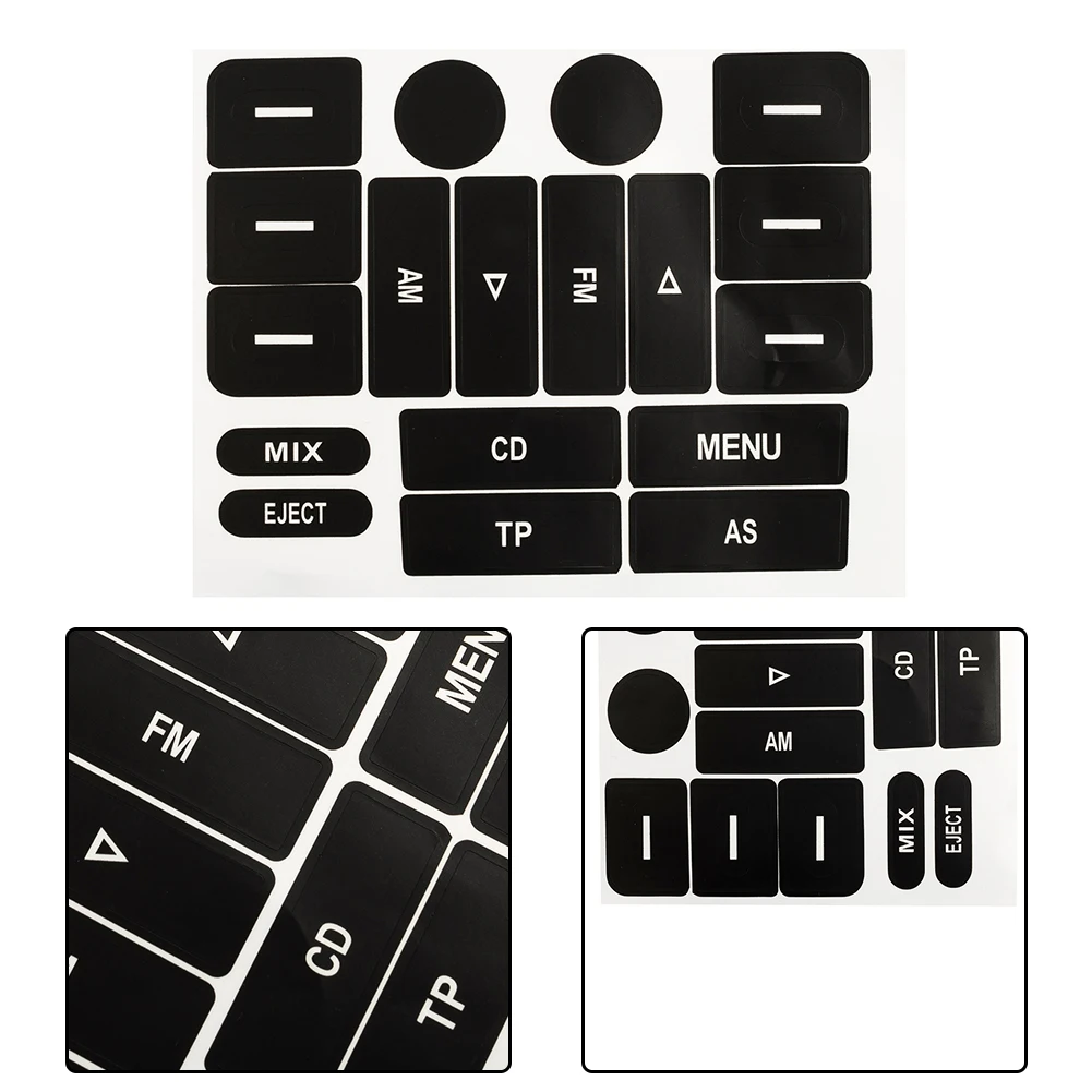 Radio Knobs Repair Sticker Worn Button For Golf MK5 For Passat Graphics Decals Protective Film Interior Trim
Radio Knobs Repair Sticker Worn Button For Golf MK5 For Passat Graphics Decals Protective Film Interior Trim