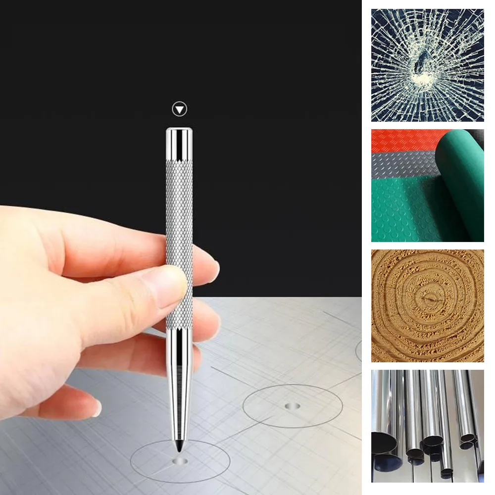 3.7 Inch Knurled Centre Punch Spot Dot Center Center Punches 94mm Carbon Steel Drilling Sliver Tool New Practical
3.7 Inch Knurled Centre Punch Spot Dot Center Center Punches 94mm Carbon Steel Drilling Sliver Tool New Practical