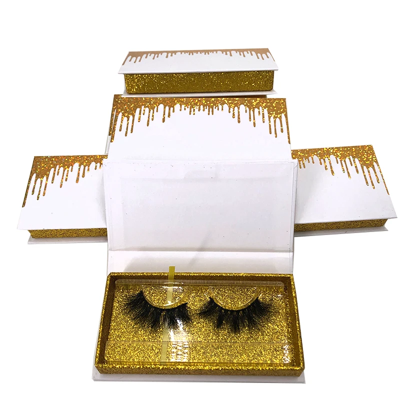 FDshine Eyelashes Hard Magnetic Box for Mink Eyelashes Wholesale and Retail Gold Glitter Box
FDshine Eyelashes Hard Magnetic Box for Mink Eyelashes Wholesale and Retail Gold Glitter Box