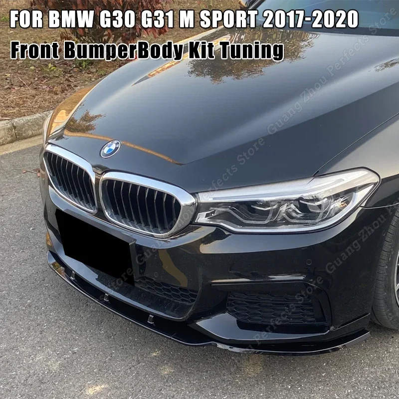 MP Style 5Pcs Gloss Black Car Front Bumper Lip Spoiler Splitter Diffuser For BMW G30 G31 M Sport 2017-2020 Body Kit Guard Tuning 
MP Style 5Pcs Gloss Black Car Front Bumper Lip Spoiler Splitter Diffuser For BMW G30 G31 M Sport 2017-2020 Body Kit Guard Tuning