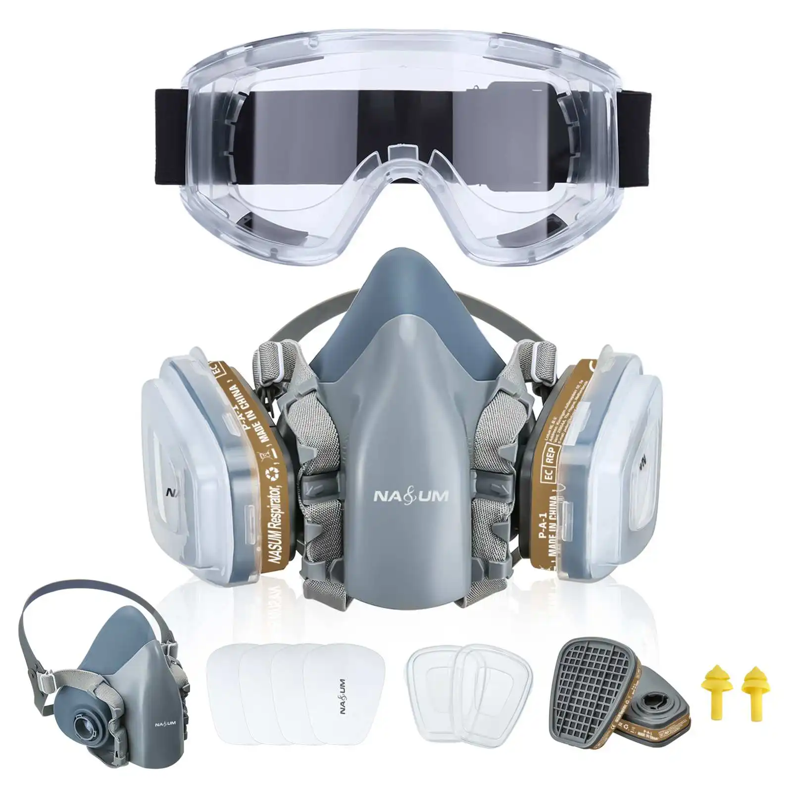 12 in 1 720 Respirator Gas Mask Anti Dust Respirator Face Gas Mask Protection Industrial Gas Masks With Filters Widely Used
12 in 1 720 Respirator Gas Mask Anti Dust Respirator Face Gas Mask Protection Industrial Gas Masks With Filters Widely Used