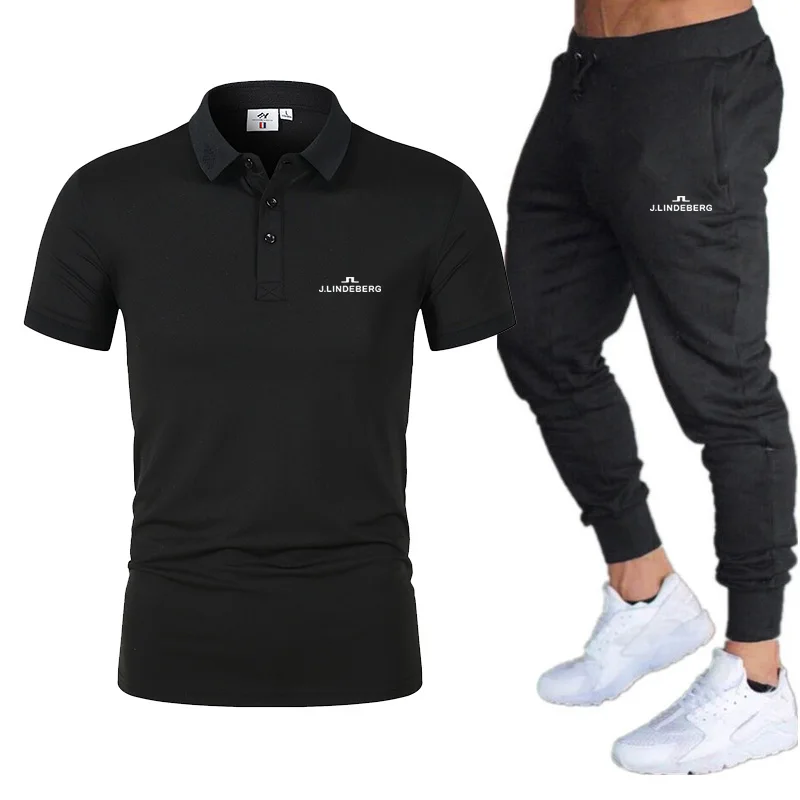 New 2022 Summer Men's Tracksuit Golf Brand Male Polo Shirts Jogging Sportswear Suit J Lindeberg Two-Piece Men's Sports Suit
New 2022 Summer Men's Tracksuit Golf Brand Male Polo Shirts Jogging Sportswear Suit J Lindeberg Two-Piece Men's Sports Suit