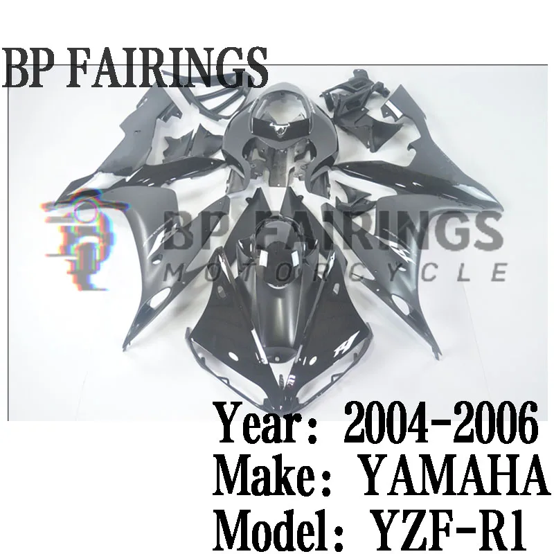 for Yamaha YZF R1 2004 2005 2006 Motorcycle Bodywork Set Injection ABS Plastics Full Fairings Kit Set Black
for Yamaha YZF R1 2004 2005 2006 Motorcycle Bodywork Set Injection ABS Plastics Full Fairings Kit Set Black