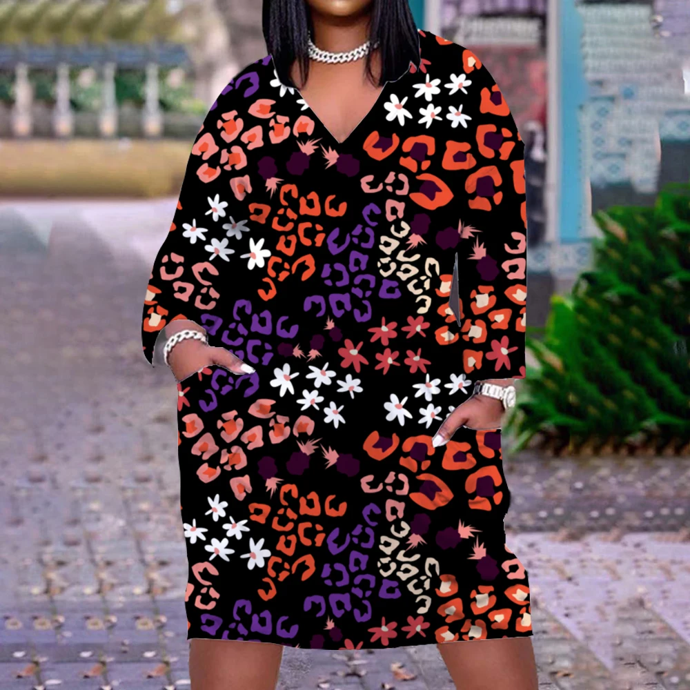 Autumn Art Painted Dress 3D Printed Fashion Gothic Women Long Sleeve Beach Dresses Sexy Girls Boho V-Neck Loose Beachwear Dress
Autumn Art Painted Dress 3D Printed Fashion Gothic Women Long Sleeve Beach Dresses Sexy Girls Boho V-Neck Loose Beachwear Dress