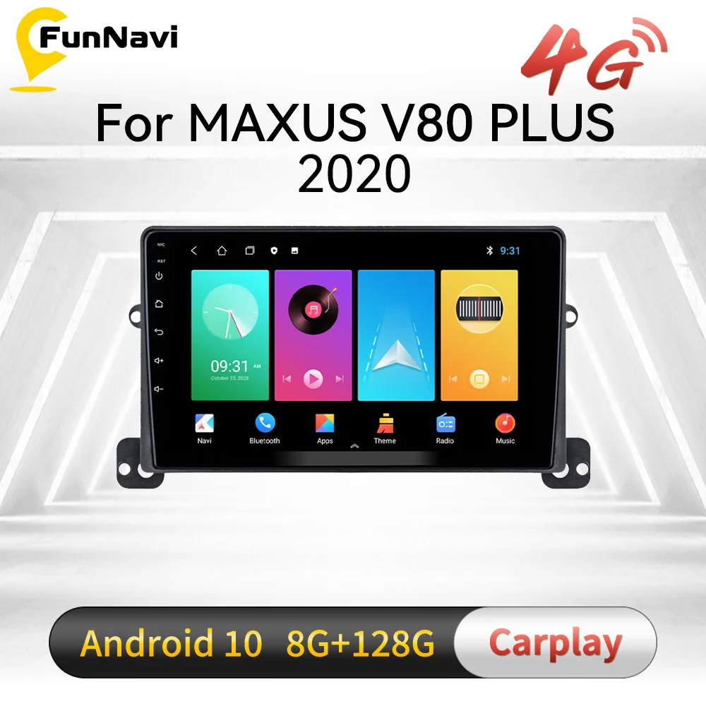 Автомагнитола 2 Din на Android для MAXUS V80 PLUS 2020, Автомобильный мультимедийный проигрыватель с 9-дюймовым экраном и Gps-навигацией, Авторадио
Автомагнитола 2 Din на Android для MAXUS V80 PLUS 2020, Автомобильный мультимедийный проигрыватель с 9-дюймовым экраном и Gps-навигацией, Авторадио