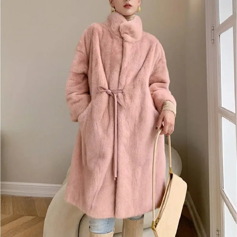 2022 New Women Winter Warm Faux Fur Coat Thick Women Long Coat Turn Down Collar Women Warm Coat Casaco Feminino
2022 New Women Winter Warm Faux Fur Coat Thick Women Long Coat Turn Down Collar Women Warm Coat Casaco Feminino
