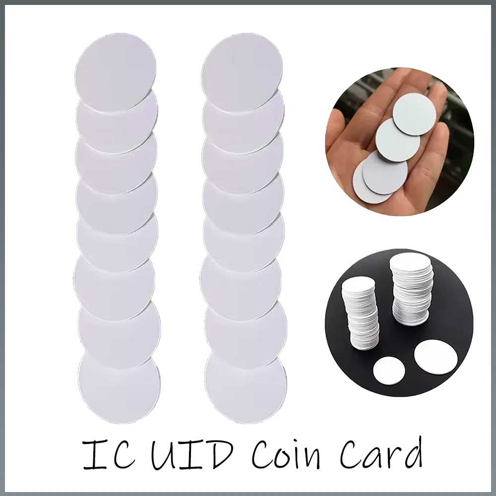 RFID стикеры 13,56 МГц S50 1K NFC диаметр 25 мм
RFID стикеры 13,56 МГц S50 1K NFC диаметр 25 мм