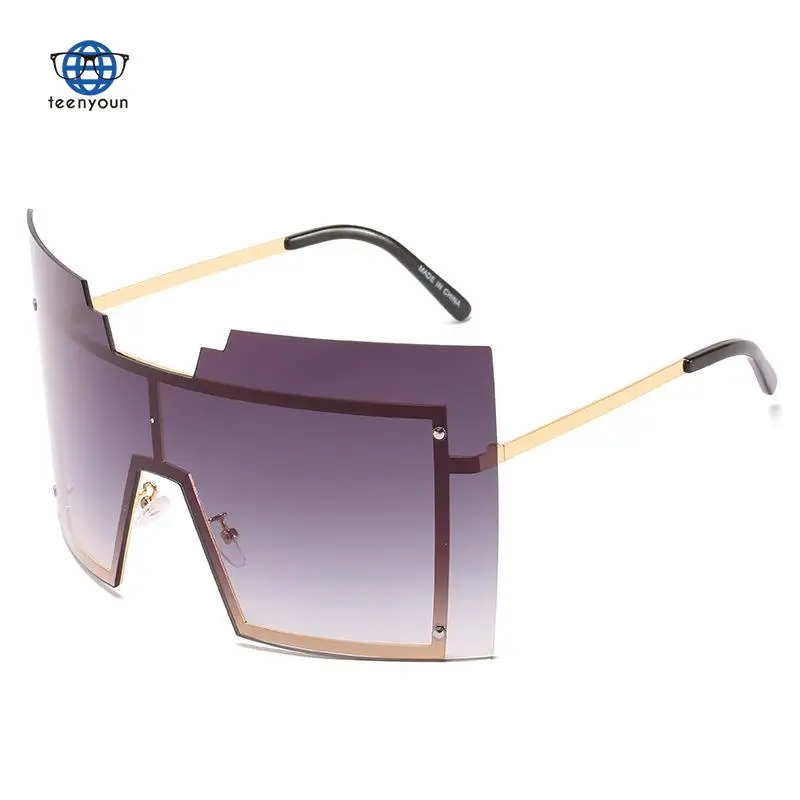 Teenyoun New Big Frame Integrated Sunglasses, Luxury Brand Punk One Piece Glasses, Sun Glasses Women
Teenyoun New Big Frame Integrated Sunglasses, Luxury Brand Punk One Piece Glasses, Sun Glasses Women