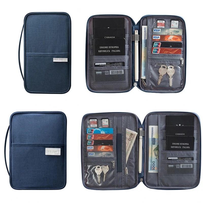 Waterproof Passport Holder Travel Wallet Big Credit Card Wallets Organizer Travel Accessories Document Bag Cardholder 393
Waterproof Passport Holder Travel Wallet Big Credit Card Wallets Organizer Travel Accessories Document Bag Cardholder 393