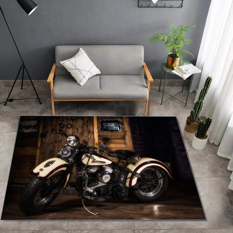 Cool Motorcycle Mat Display Carpet Motorcycle Enthusiast Carpet Boy Room Living Room Bedroom Carpets Floor Decor Anti-slip Mat 
Cool Motorcycle Mat Display Carpet Motorcycle Enthusiast Carpet Boy Room Living Room Bedroom Carpets Floor Decor Anti-slip Mat