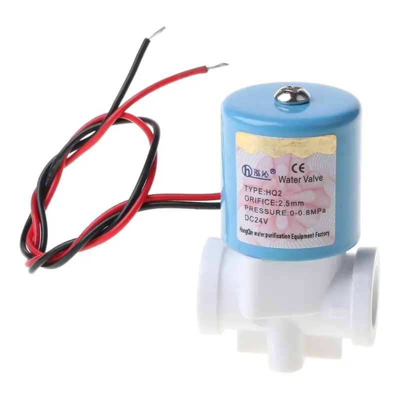 Practical G1/4" Solenoid Valve Plastic Normally Closed 2 Way 12V DC 0-120PSI 0-0.8MPa Miniature Valves
Practical G1/4" Solenoid Valve Plastic Normally Closed 2 Way 12V DC 0-120PSI 0-0.8MPa Miniature Valves