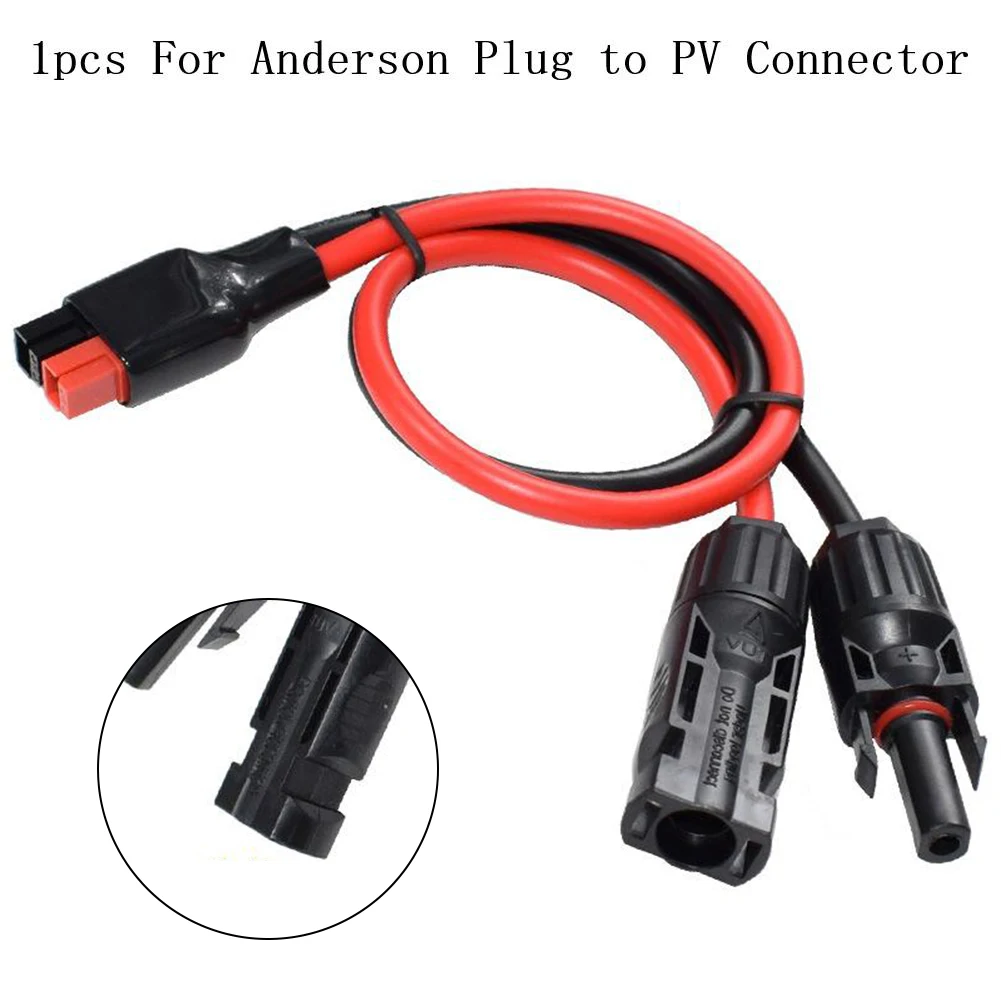 Durable Solar Panel Cable Connectors 1 Piece 35cm All Copper Connector For Anderson PVC Plug To Round Waterproof
Durable Solar Panel Cable Connectors 1 Piece 35cm All Copper Connector For Anderson PVC Plug To Round Waterproof