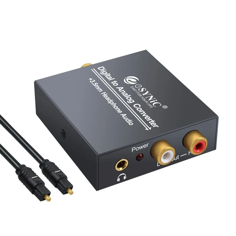 2022 Neoteck 96 кГц цифро-аналоговый аудио преобразователь 24 бит S/PDIF DAC аудио преобразователь адаптер для Amp