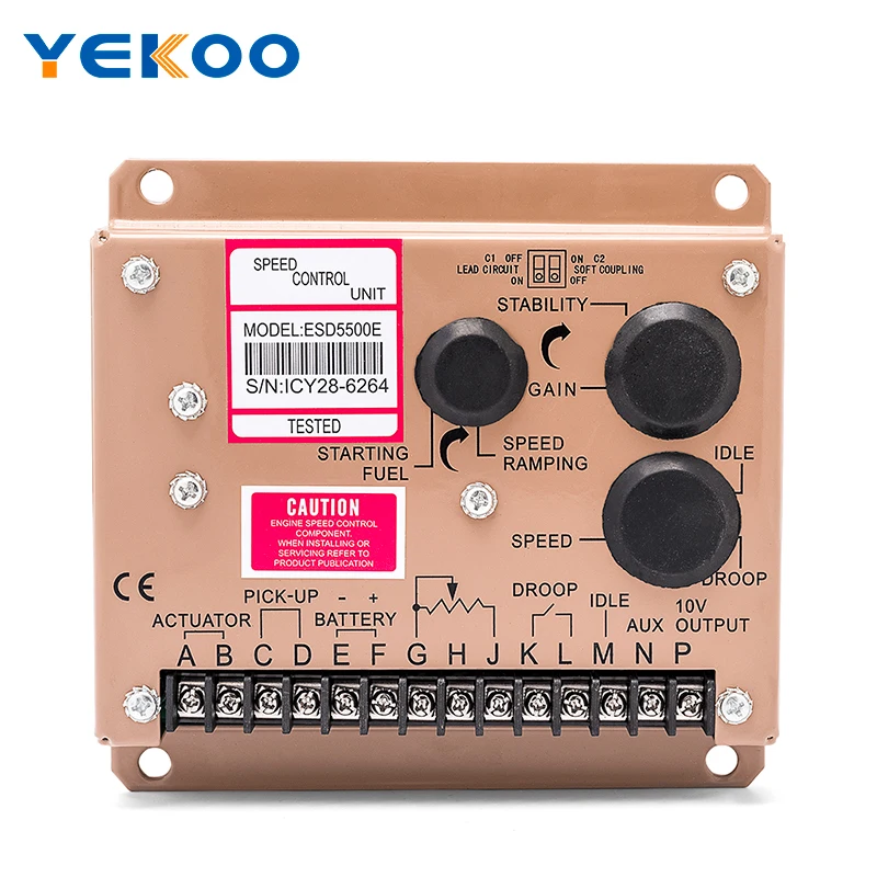 Генераторная установка ESD5500E электронный регулятор скорости ESD5500 блок управления