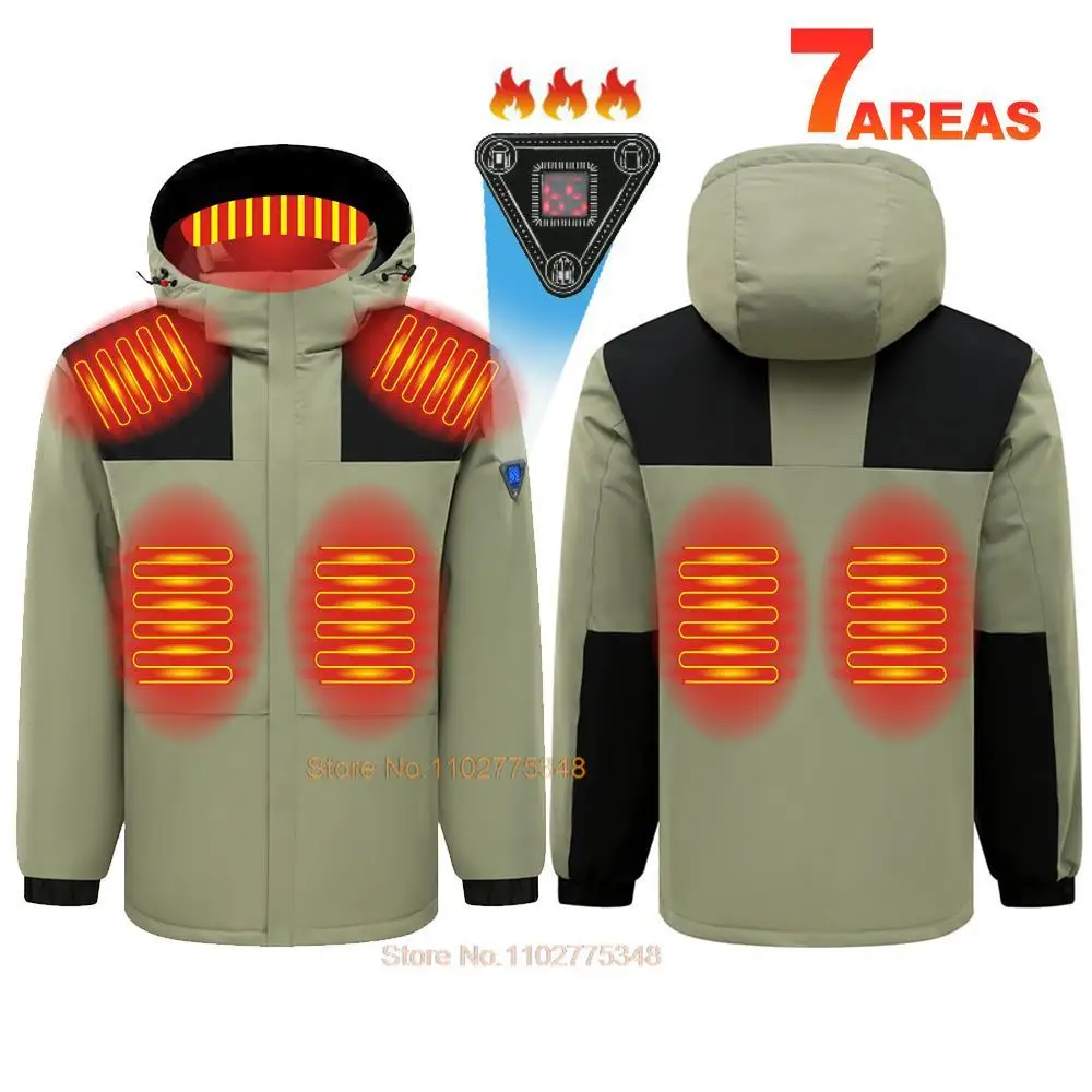 Куртка с подогревом для мужчин и женщин, 7-зонная одежда с USB-зарядкой, вареная Толстовка с длинным рукавом, зимнее пальто для кемпинга, пешего туризма, катания на лыжах
Куртка с подогревом для мужчин и женщин, 7-зонная одежда с USB-зарядкой, вареная Толстовка с длинным рукавом, зимнее пальто для кемпинга, пешего туризма, катания на лыжах