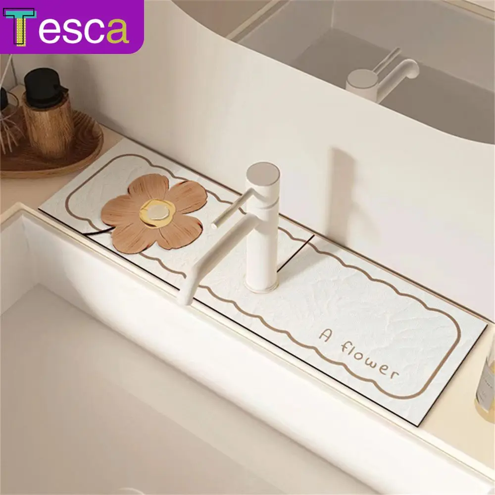 6.35cm Safe Materials Faucet Absorbent Mat Pu Rubber Diatom Mud Cushion Soft Rubber Sink Mat Wash Basin Accessaries High Value 
6.35cm Safe Materials Faucet Absorbent Mat Pu Rubber Diatom Mud Cushion Soft Rubber Sink Mat Wash Basin Accessaries High Value