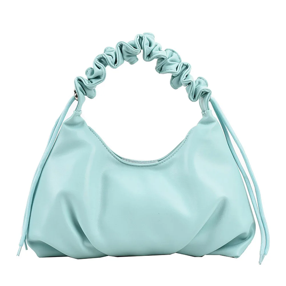 Women Shoulder Bag Solid PU Cloud Handbag Drawstring Ruched Underarm Bag Adjustable Shoulder Strap Zipper Hobo Bag for Ladies
Women Shoulder Bag Solid PU Cloud Handbag Drawstring Ruched Underarm Bag Adjustable Shoulder Strap Zipper Hobo Bag for Ladies